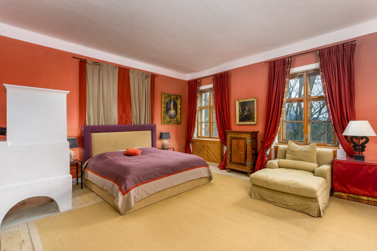 Schloss Friedberg — Schlafzimmer